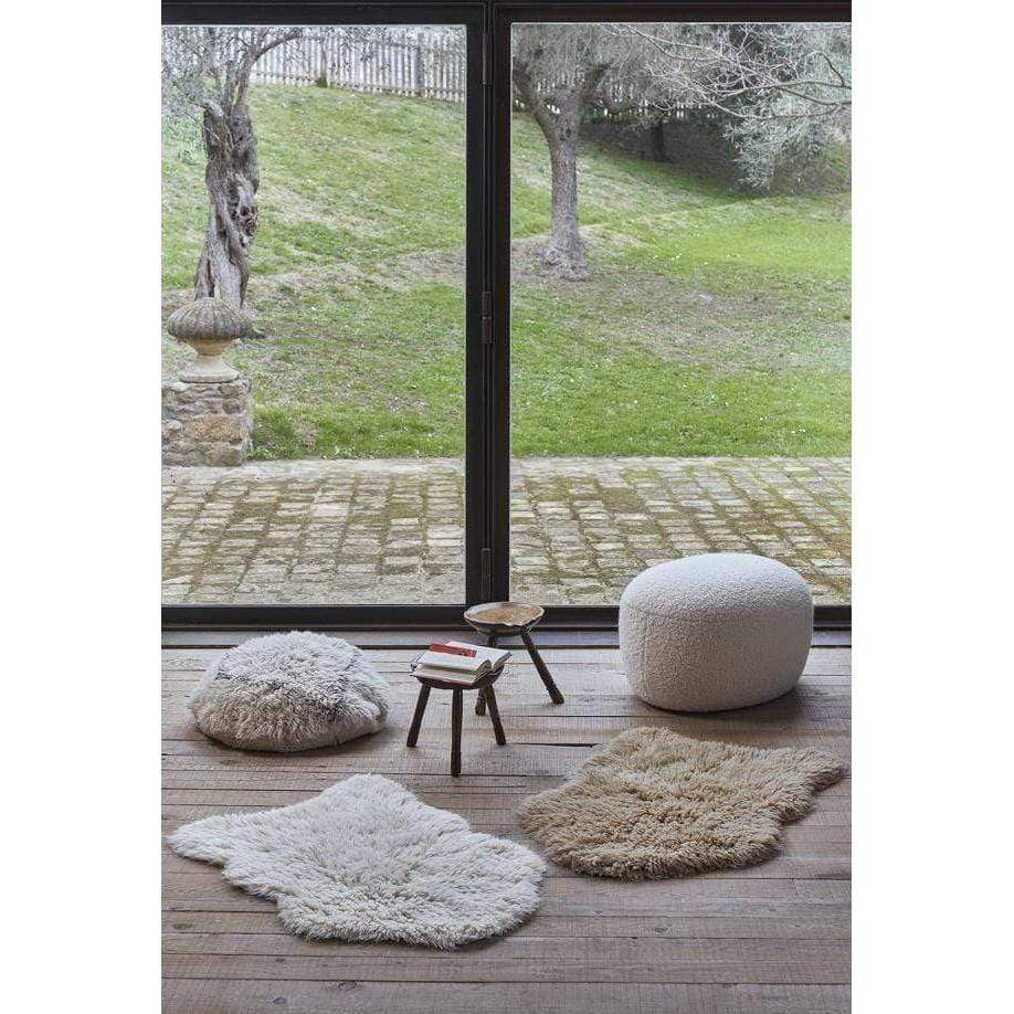 Rugs by Roo | Lorena Canals Woolly White Woolable Area Rug-WO-WOOLLY-WH