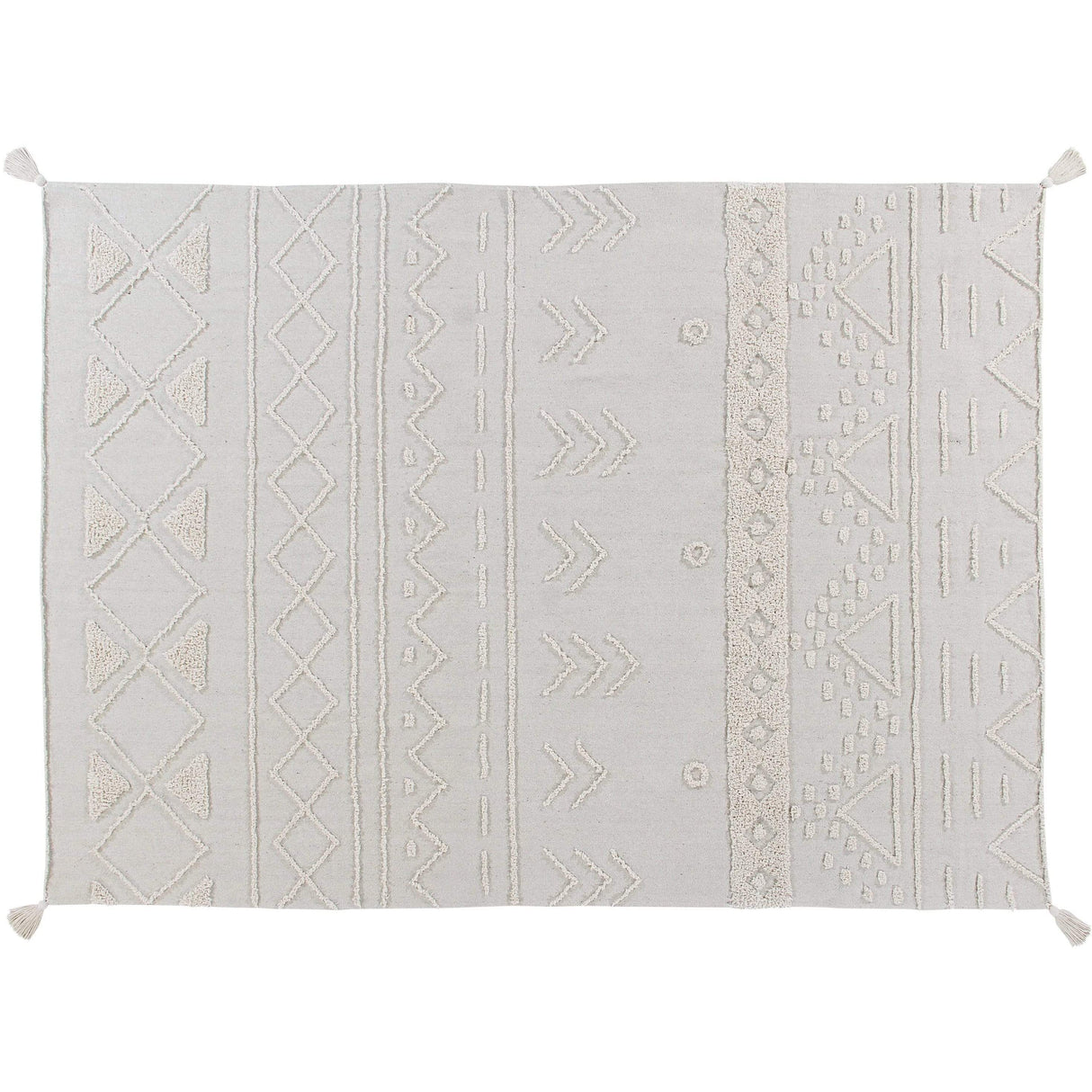 Rugs by Roo | Lorena Canals Tribu Natural Washable Area Rug-C-TRIBU-NAT-M