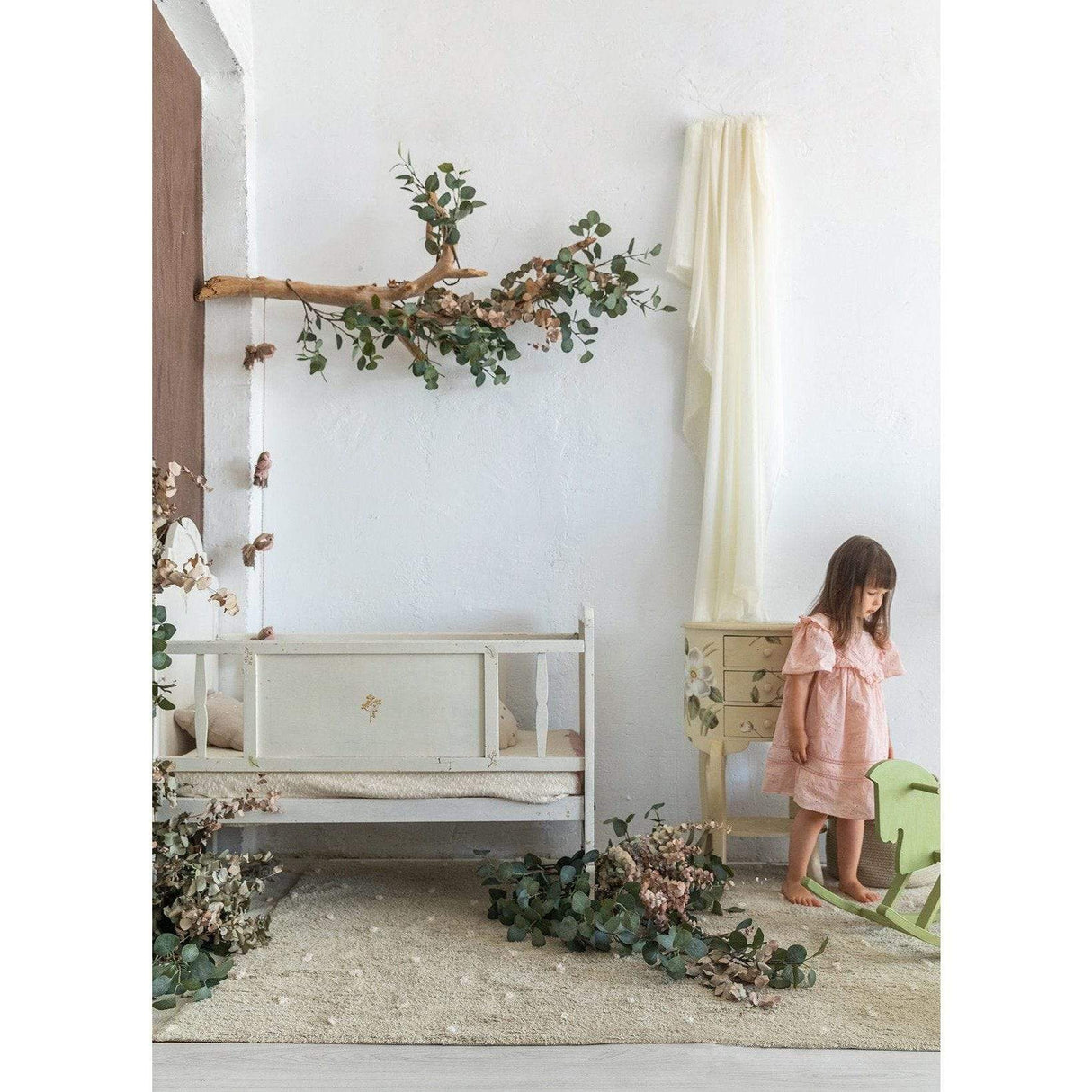 Rugs by Roo | Lorena Canals Woods Symphony Olive Washable Rug-C-SYMP-OLV