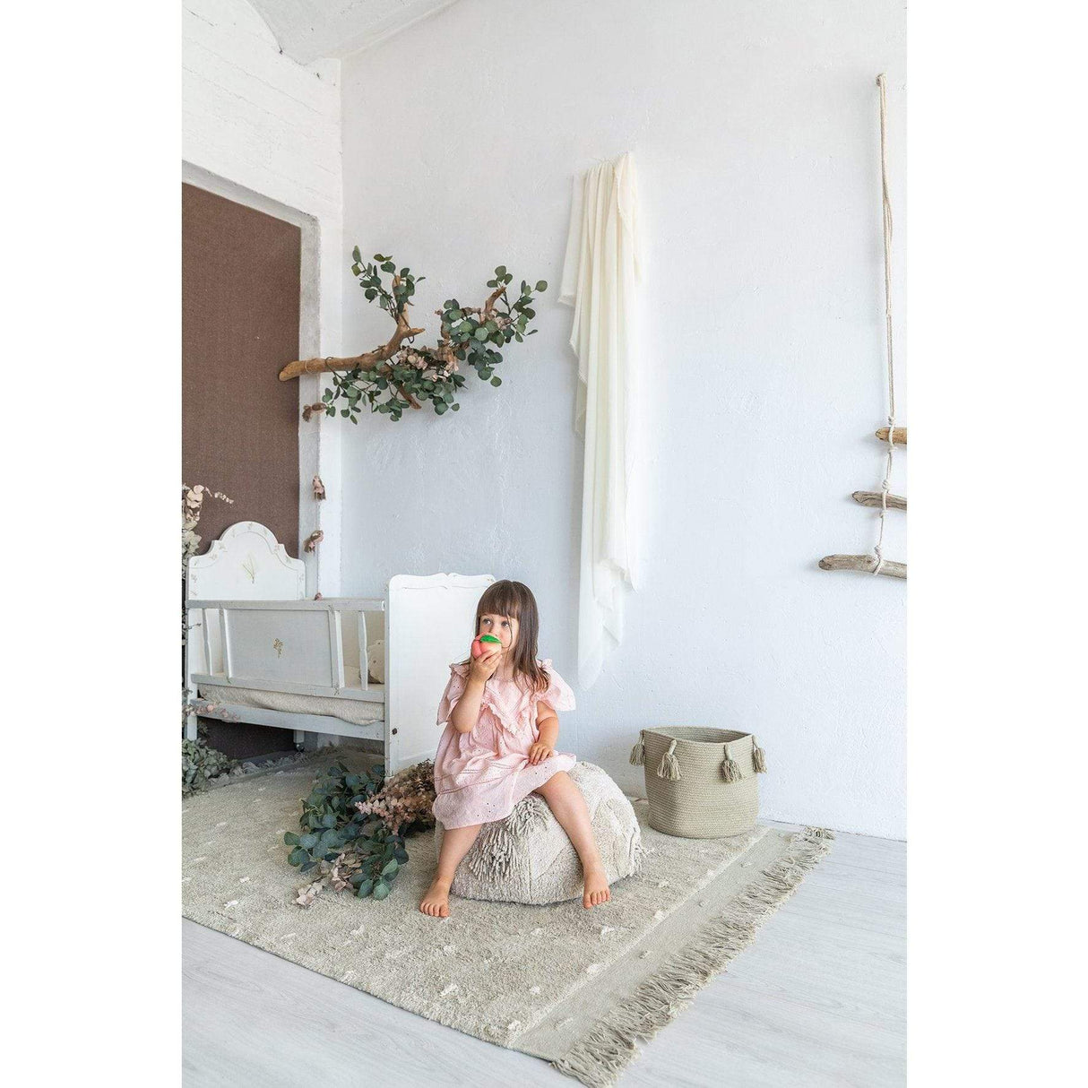 Rugs by Roo | Lorena Canals Woods Symphony Olive Washable Rug-C-SYMP-OLV