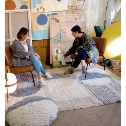 Rugs by Roo | Lorena Canals Sun Rays Wool Washable Area Rug-WO-SUNRAY-L