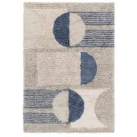Rugs by Roo | Lorena Canals Sun Rays Wool Washable Area Rug-WO-SUNRAY-L