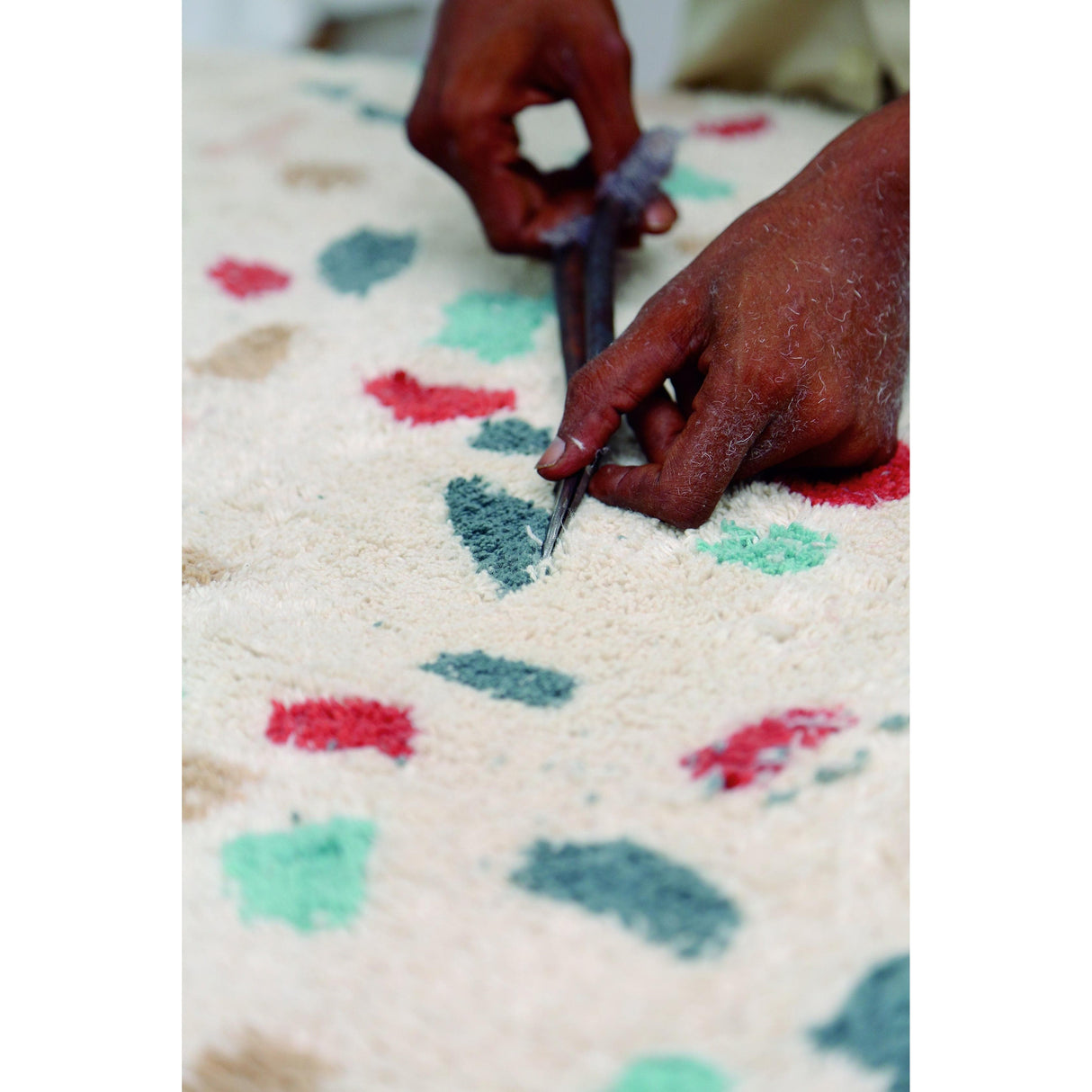 Rugs by Roo | Lorena Canals Terrazzo Marble Machine Washable Area Rug-C-TERRA-MARBLE