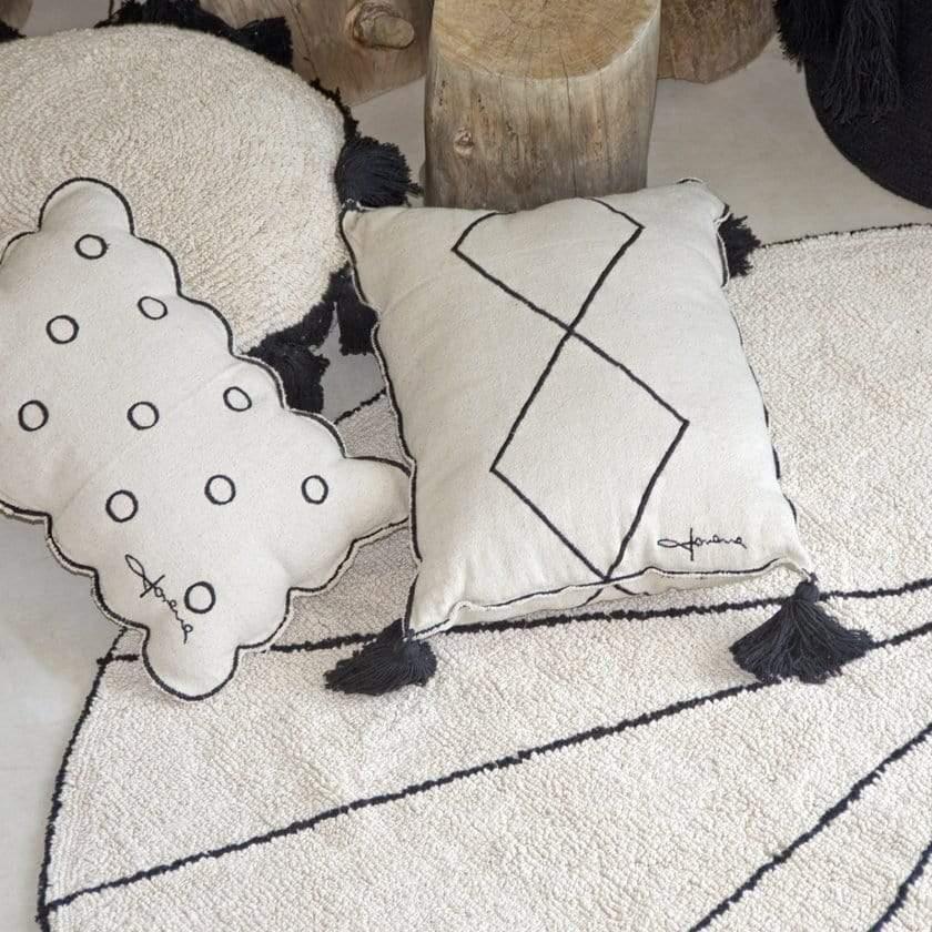 Rugs by Roo | Lorena Canals Trace Beige Machine Washable Area Rug-C-TRACE-BEIGE