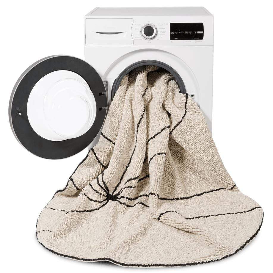 Rugs by Roo | Lorena Canals Trace Beige Machine Washable Area Rug-C-TRACE-BEIGE