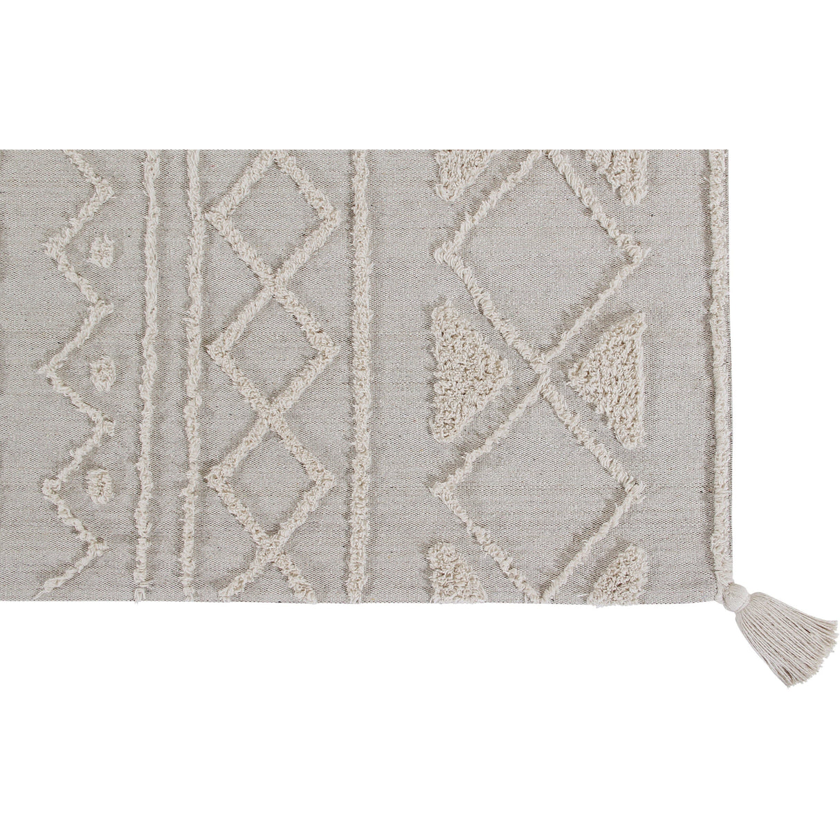 Rugs by Roo | Lorena Canals Tribu Natural Washable Area Rug-C-TRIBU-NAT-M