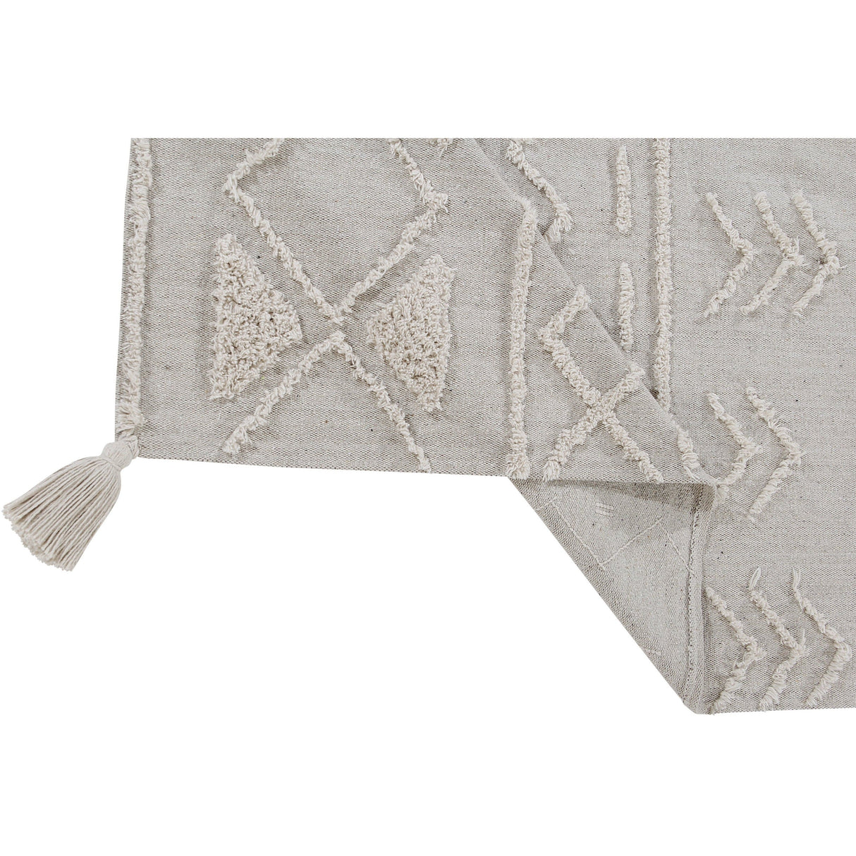 Rugs by Roo | Lorena Canals Tribu Natural Washable Area Rug-C-TRIBU-NAT-M