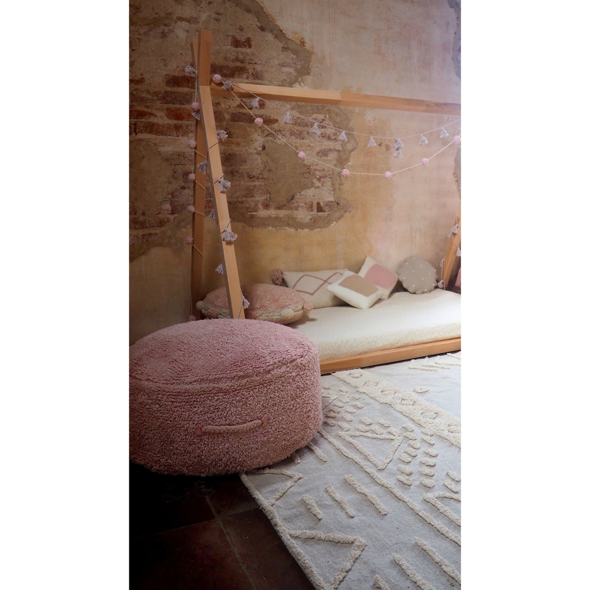 Rugs by Roo | Lorena Canals Tribu Natural Washable Area Rug-C-TRIBU-NAT-M