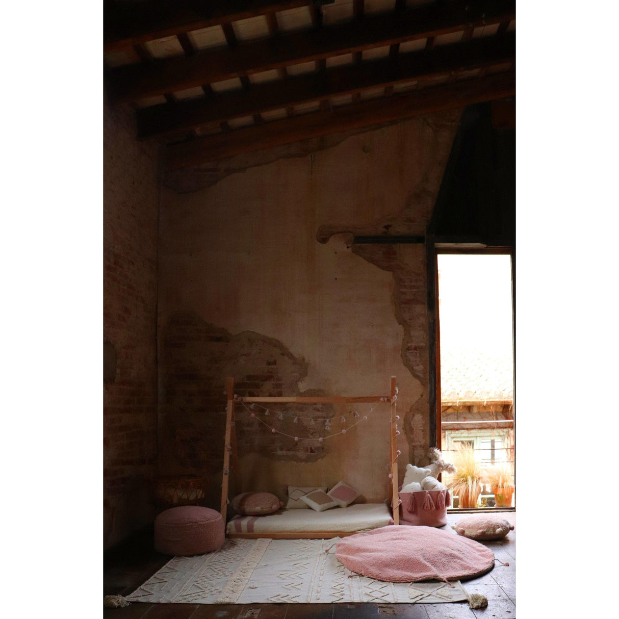 Rugs by Roo | Lorena Canals Tribu Natural Washable Area Rug-C-TRIBU-NAT-M