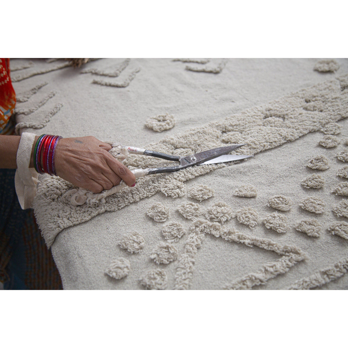 Rugs by Roo | Lorena Canals Tribu Natural Washable Area Rug-C-TRIBU-NAT-M