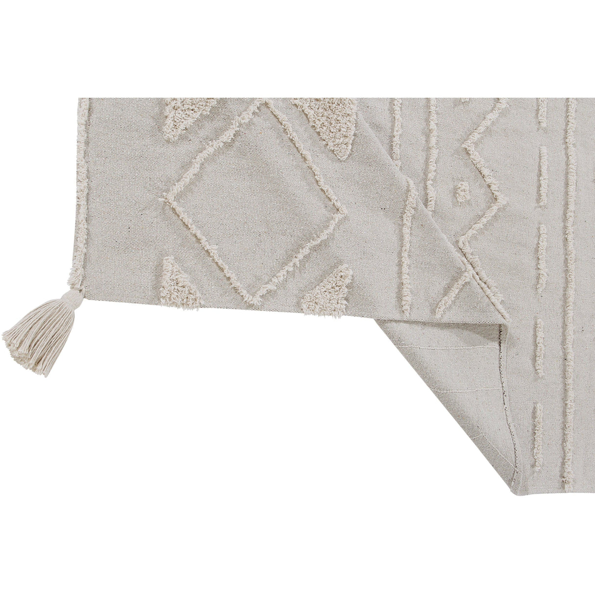 Rugs by Roo | Lorena Canals Tribu Natural Washable Area Rug-C-TRIBU-NAT-M