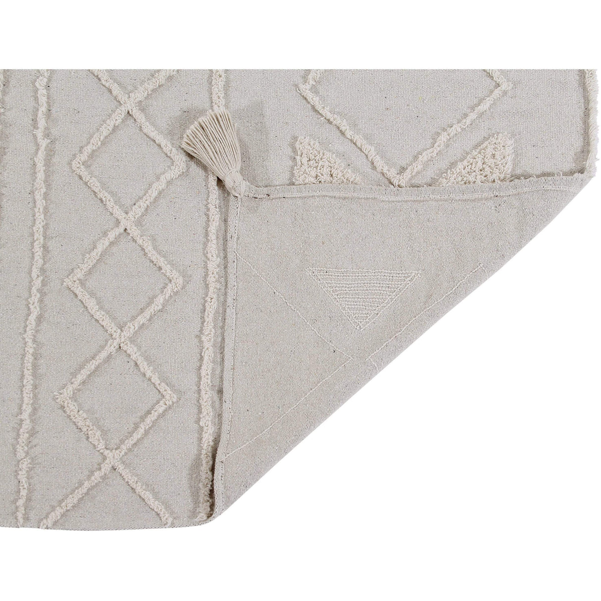 Rugs by Roo | Lorena Canals Tribu Natural Washable Area Rug-C-TRIBU-NAT-M