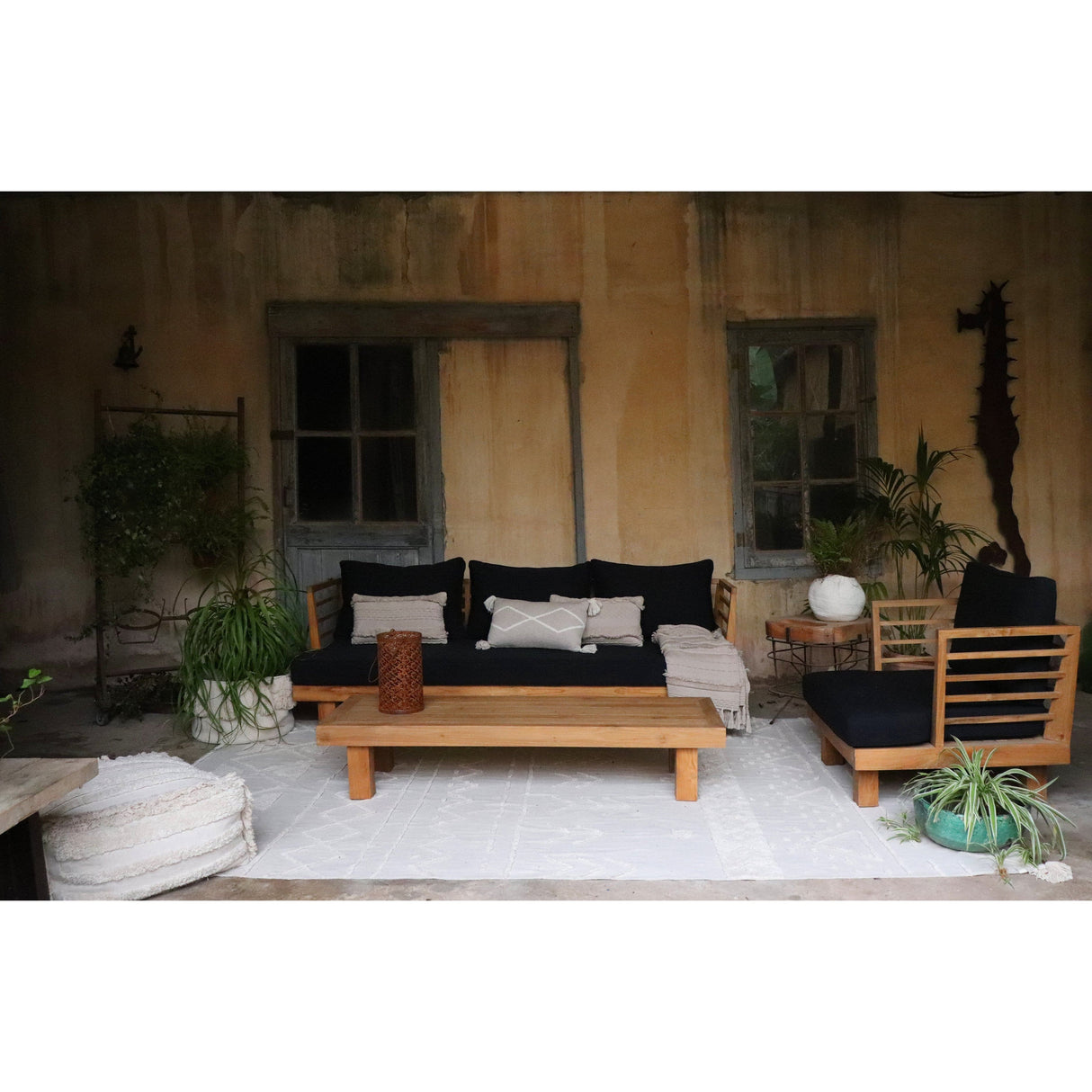 Rugs by Roo | Lorena Canals Tribu Natural Washable Area Rug-C-TRIBU-NAT-M