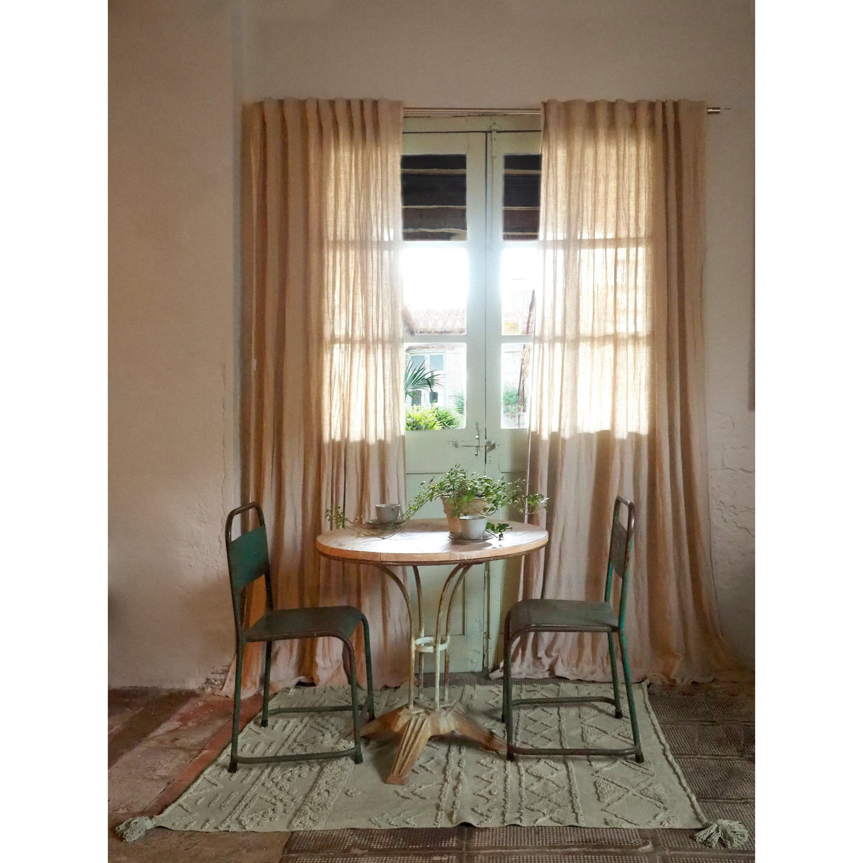 Rugs by Roo | Lorena Canals Tribu Olive Washable Area Rug-C-TRIBU-OLV-M