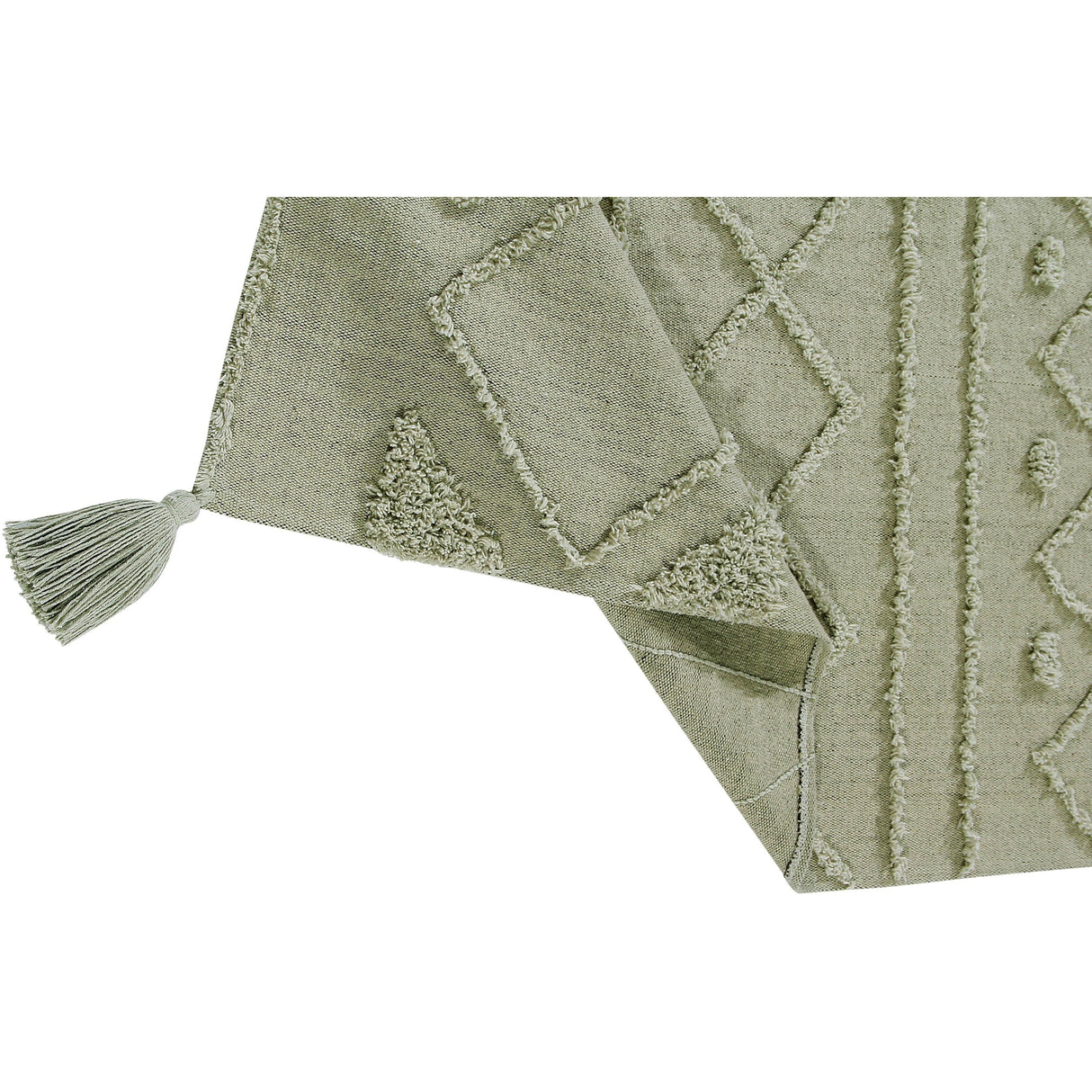 Rugs by Roo | Lorena Canals Tribu Olive Washable Area Rug-C-TRIBU-OLV-M