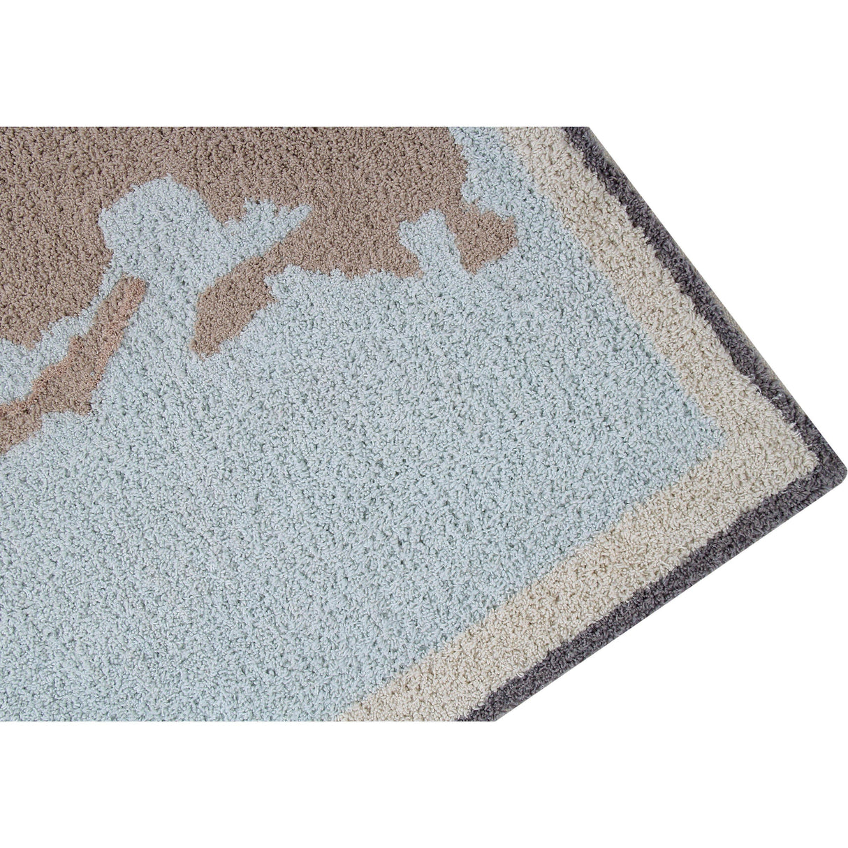 Rugs by Roo | Lorena Canals Vintage Map Machine Washable Kids Area Rug-C-VINTMAP