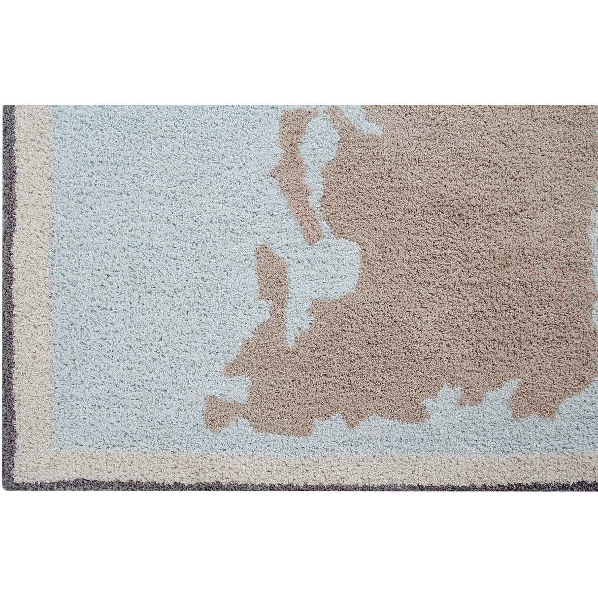Rugs by Roo | Lorena Canals Vintage Map Machine Washable Kids Area Rug-C-VINTMAP