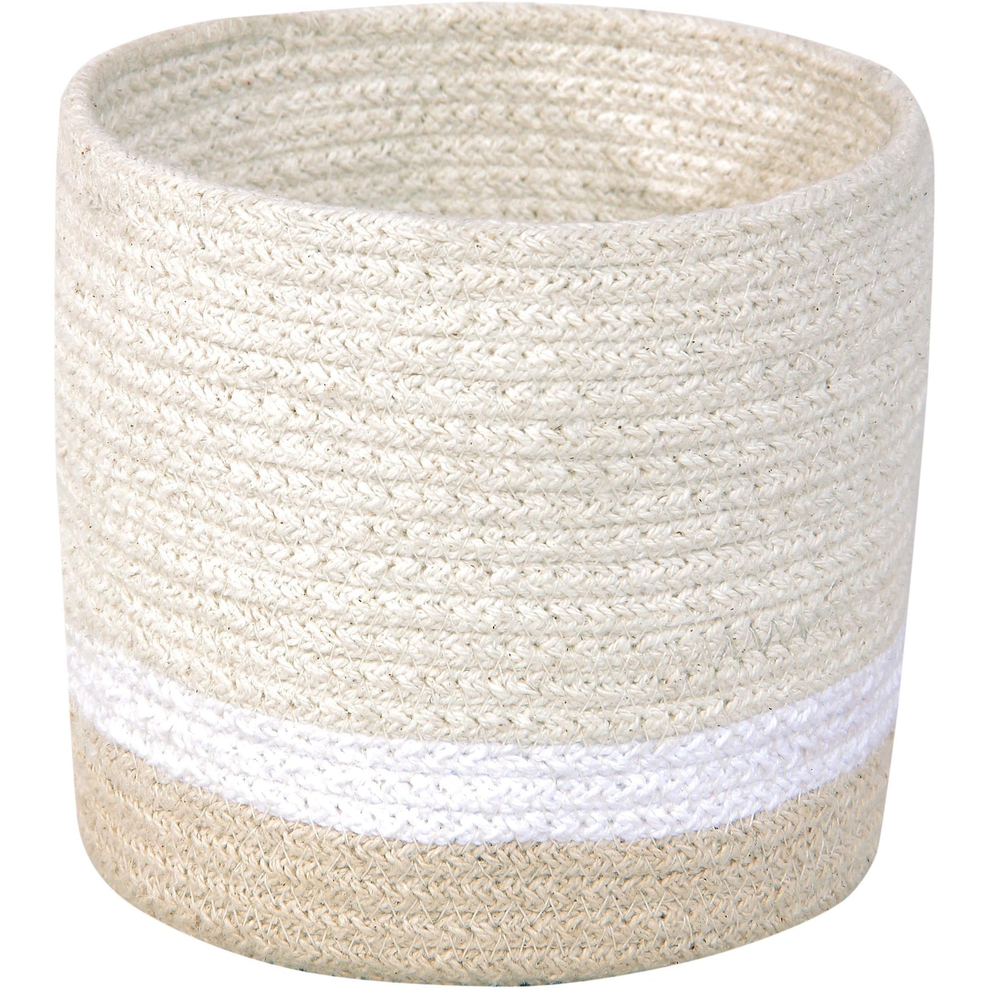 Rugs by Roo | Lorena Canals Mini Tricolor Ivory Basket-BSK-TRIC-IVO