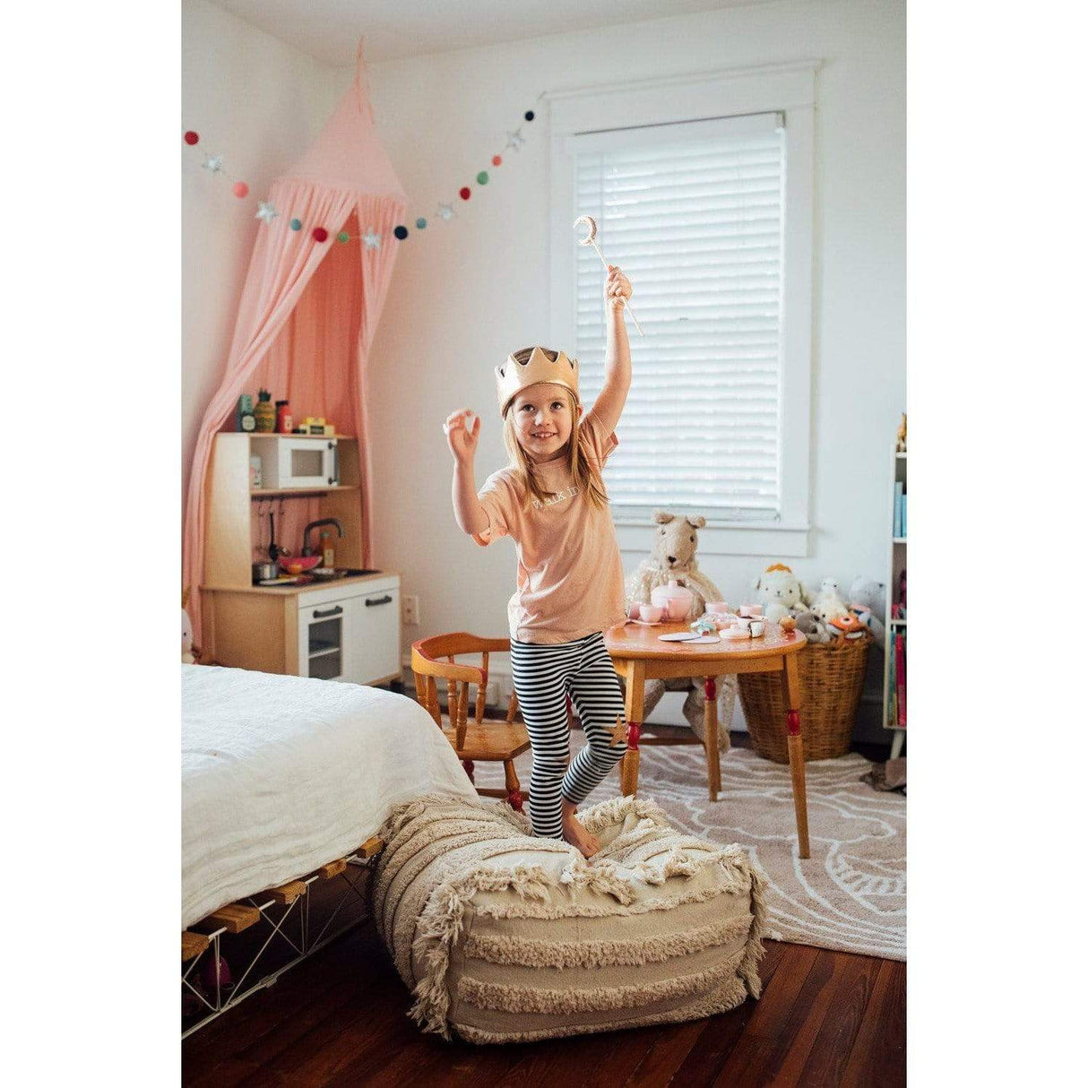 Rugs by Roo | Lorena Canals Early Hours Air Natural Pouffe-P-AIR-NAT