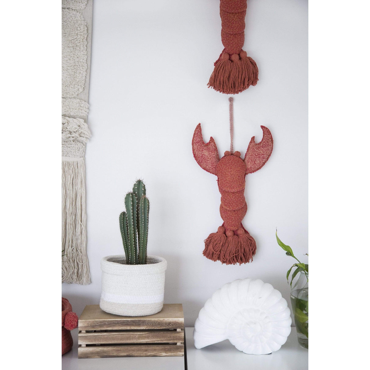 Rugs by Roo | Lorena Canals Lobster Decorative Door Hanger-DOOR-LOBSTER