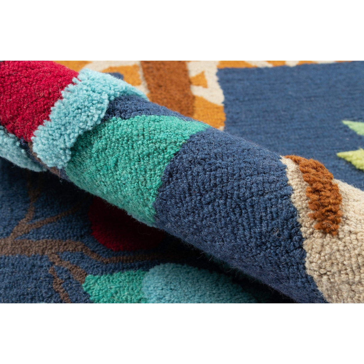 Rugs by Roo | Momeni Atticus Gia Area Rug-ATTICATC-3NVY3050