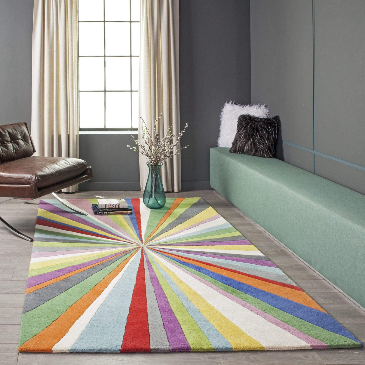 Rugs by Roo | Momeni Delhi Multi Area Rug-DELHIDL-62MTI2380