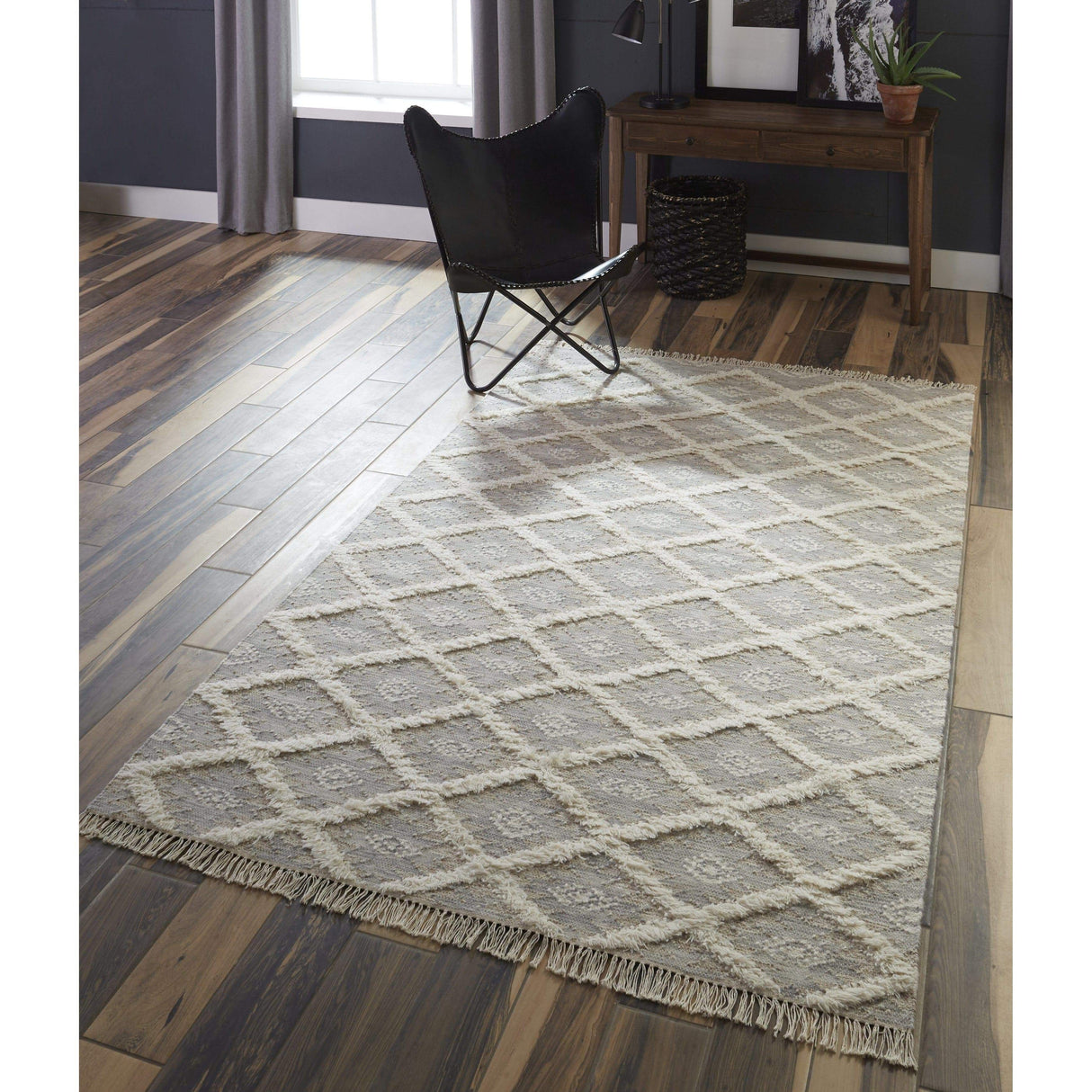 Rugs by Roo | Momeni Harper Grey Area Rug-HARPEHAR-1GRY2030