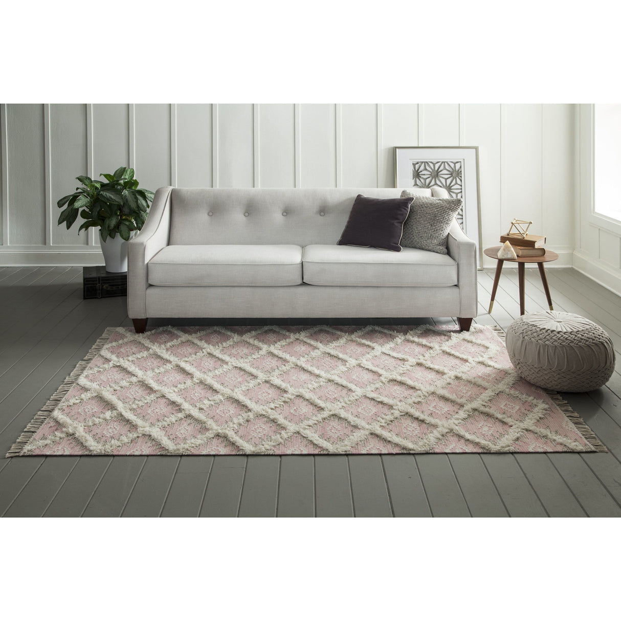 Rugs by Roo | Momeni Harper Pink Area Rug-HARPEHAR-1PNK2030