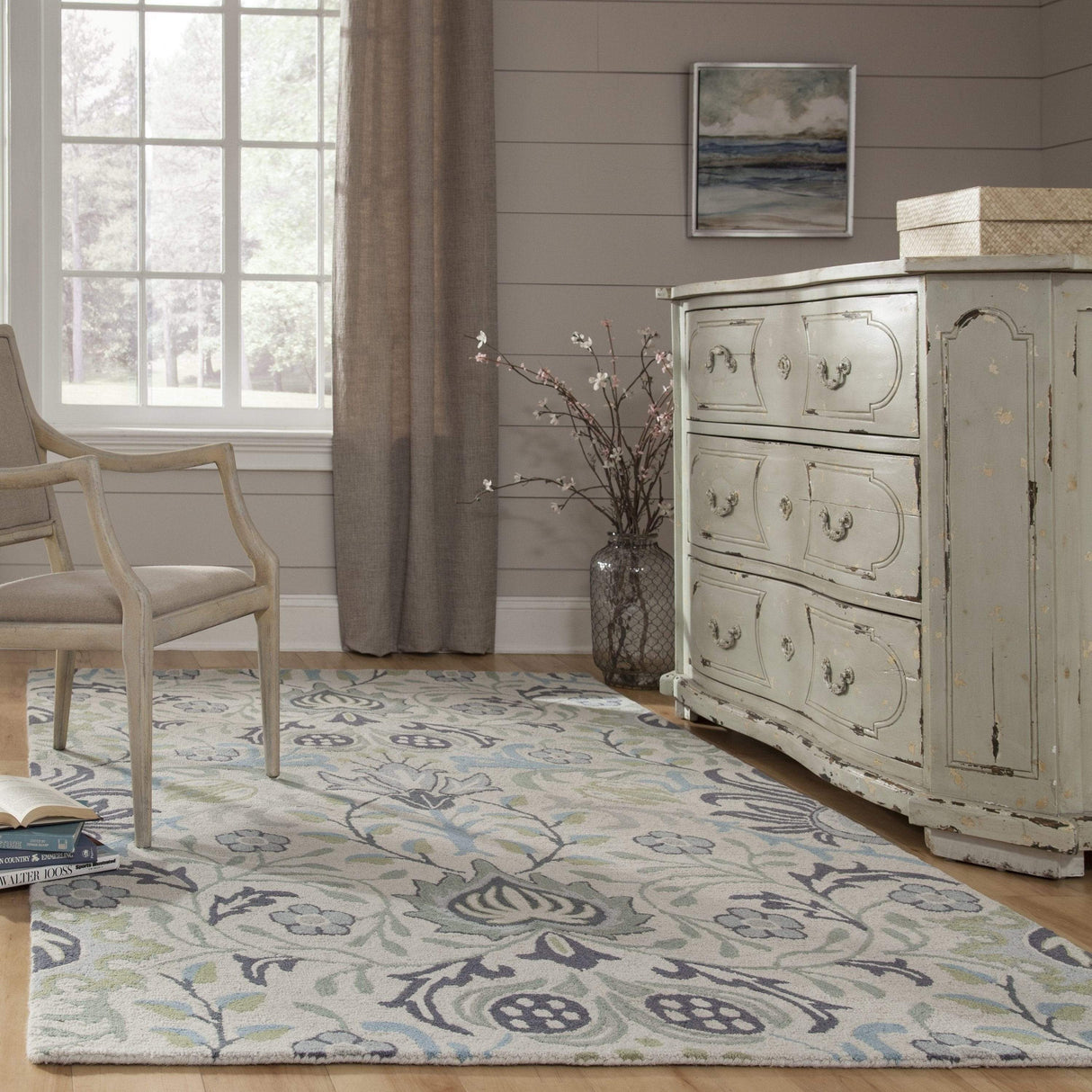 Rugs by Roo | Momeni Newport Blue Area Rug-NEWPONP-12BLU2030