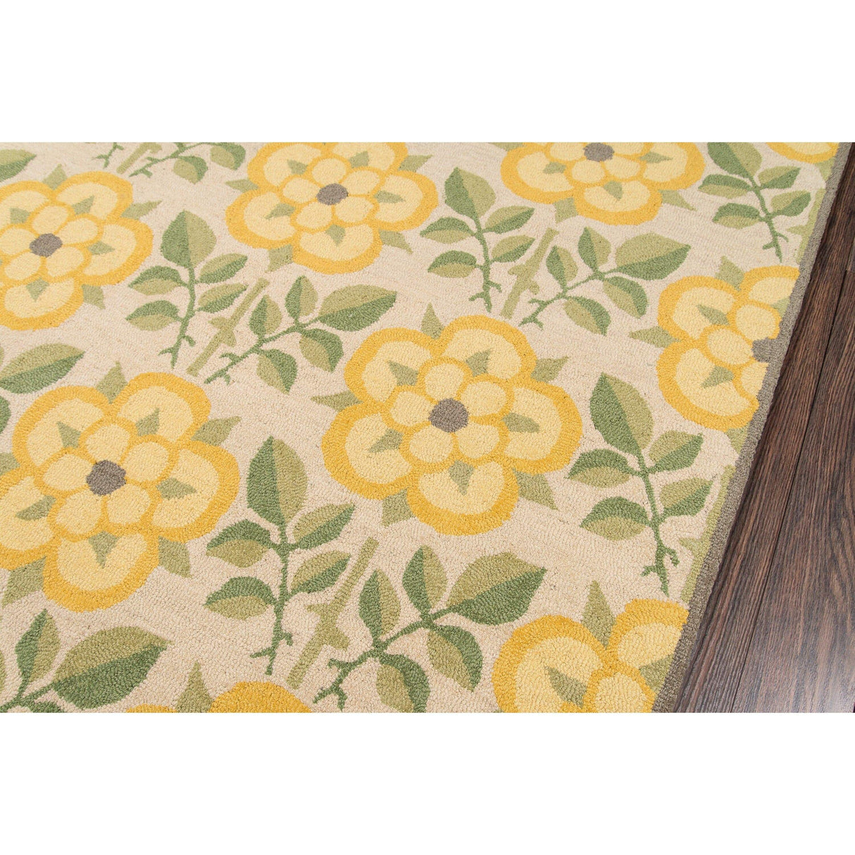Rugs by Roo | Momeni Newport Yellow Area Rug-NEWPONP-07YEL2030