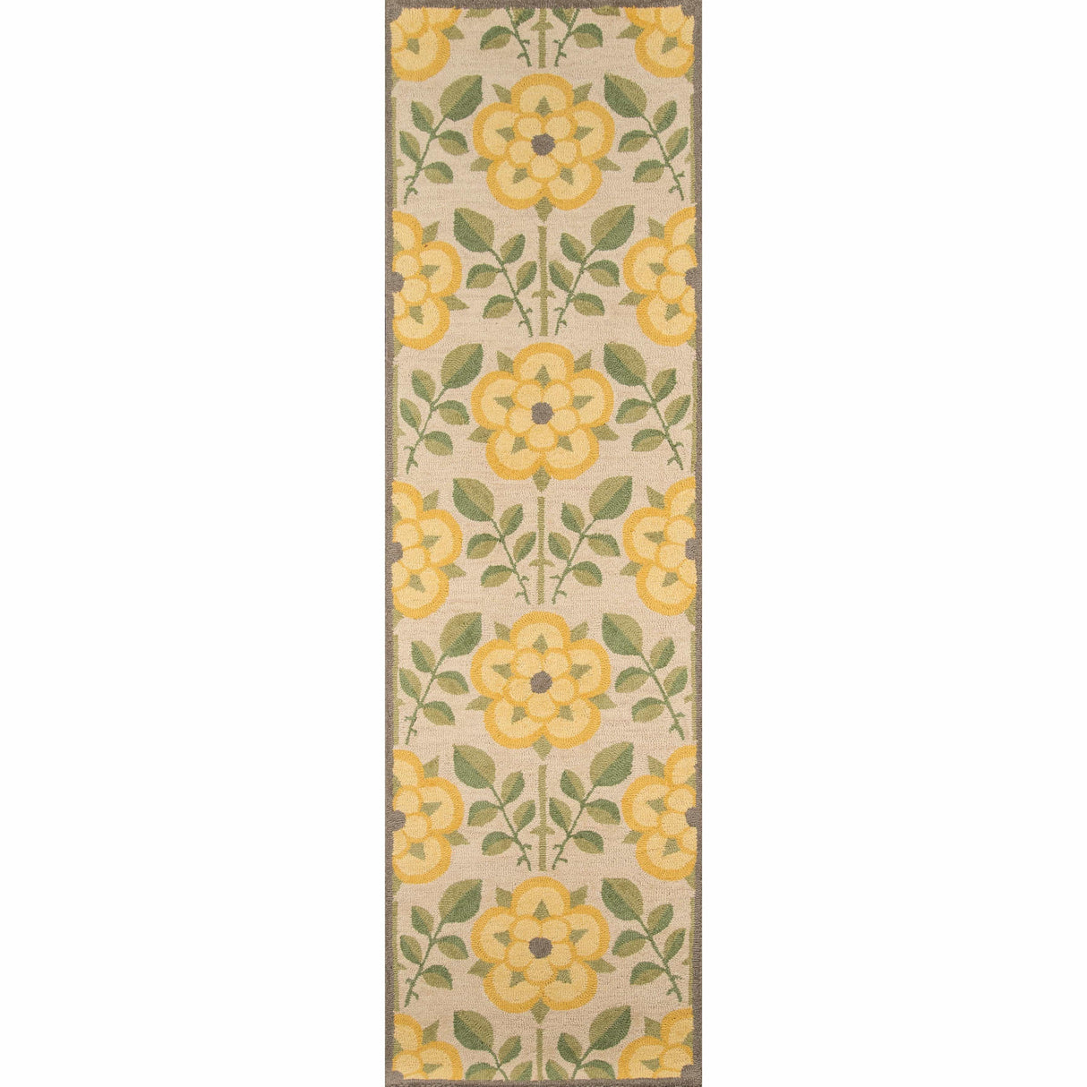 Rugs by Roo | Momeni Newport Yellow Area Rug-NEWPONP-07YEL2030