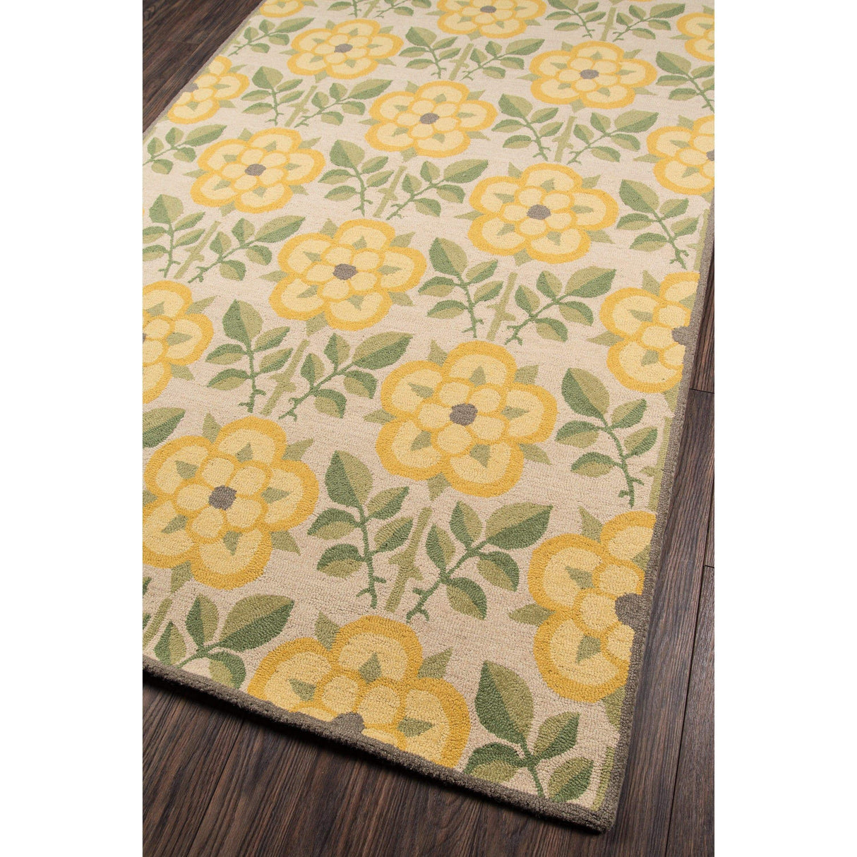 Rugs by Roo | Momeni Newport Yellow Area Rug-NEWPONP-07YEL2030
