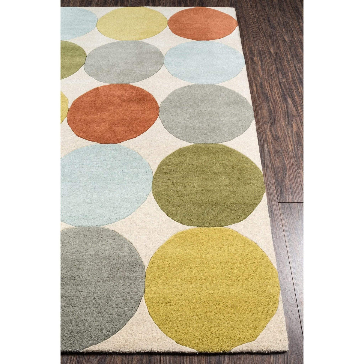 Rugs by Roo | Momeni Novogratz Delmar Agatha Dots Multi Area Rug-DELMADEL-1MTI2380