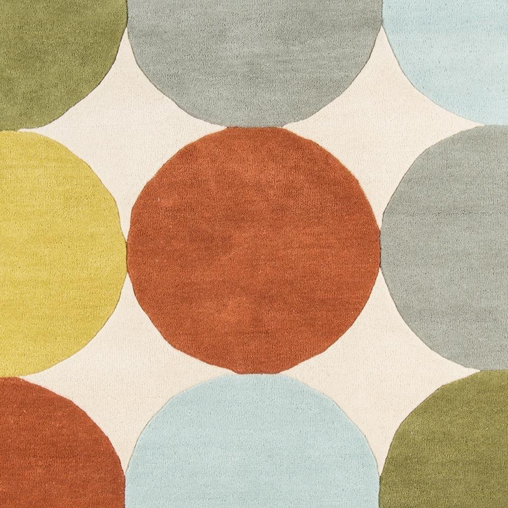 Rugs by Roo | Momeni Novogratz Delmar Agatha Dots Multi Area Rug-DELMADEL-1MTI2380