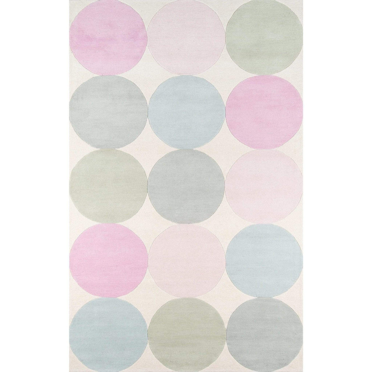 Rugs by Roo | Momeni Novogratz Delmar Agatha Dots Multi Area Rug-DELMADEL-1PAS2380