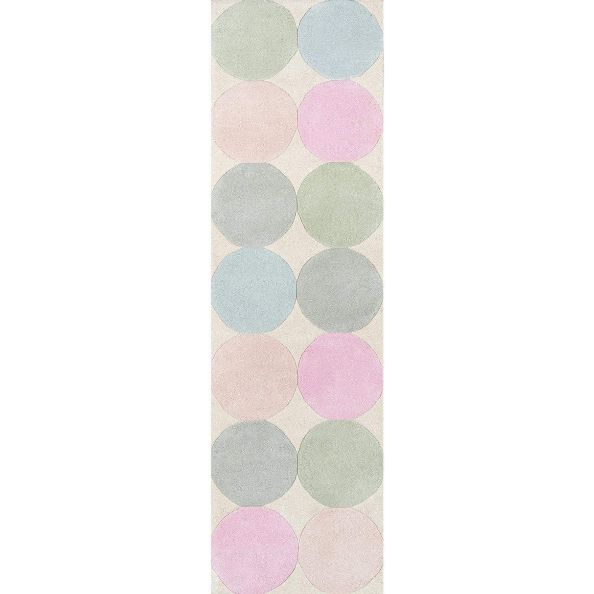 Rugs by Roo | Momeni Novogratz Delmar Agatha Dots Multi Area Rug-DELMADEL-1PAS2380