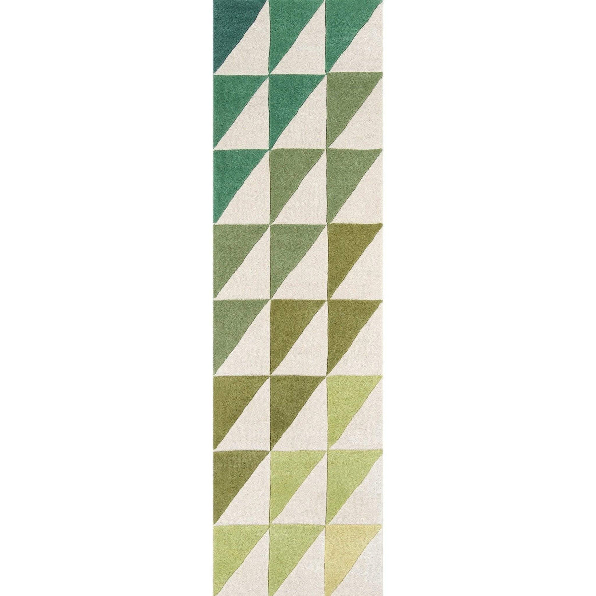 Rugs by Roo | Momeni Novogratz Delmar Agatha Side Triangle Lime Area Rug-DELMADEL-6LIM2380