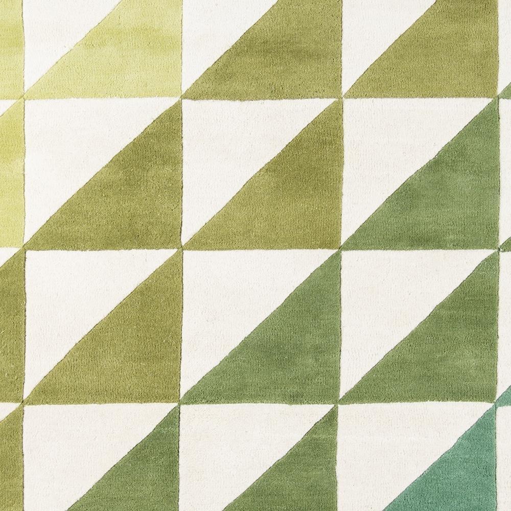 Rugs by Roo | Momeni Novogratz Delmar Agatha Side Triangle Lime Area Rug-DELMADEL-6LIM2380