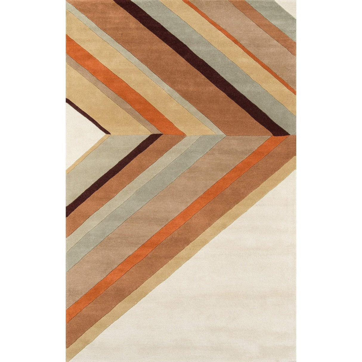 Rugs by Roo | Momeni Novogratz Delmar Ultralight Brown Area Rug-DELMADEL-5BRN2380