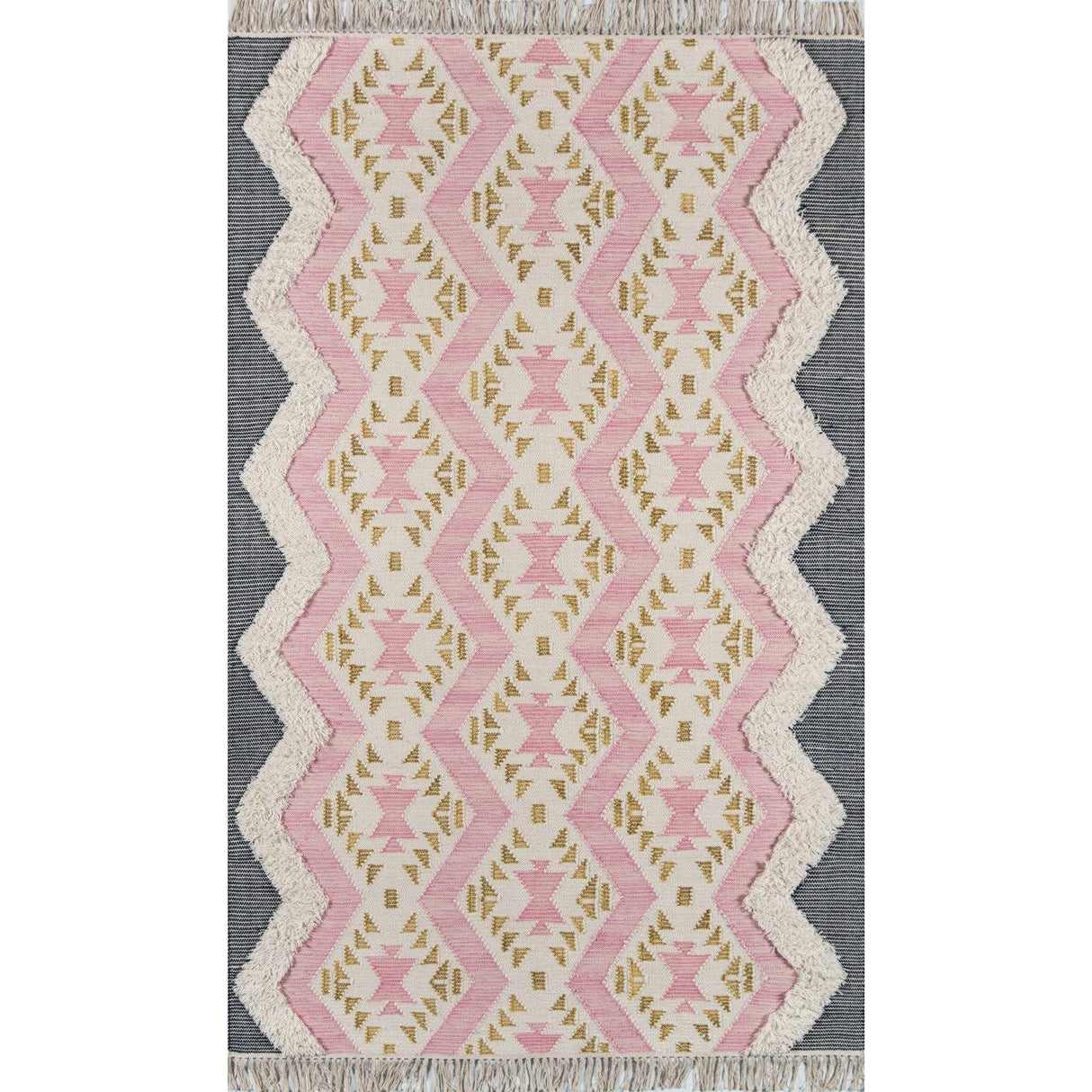 Rugs by Roo | Momeni Novogratz Indio Pink Area Rug-INDIOIND-1PNK2030