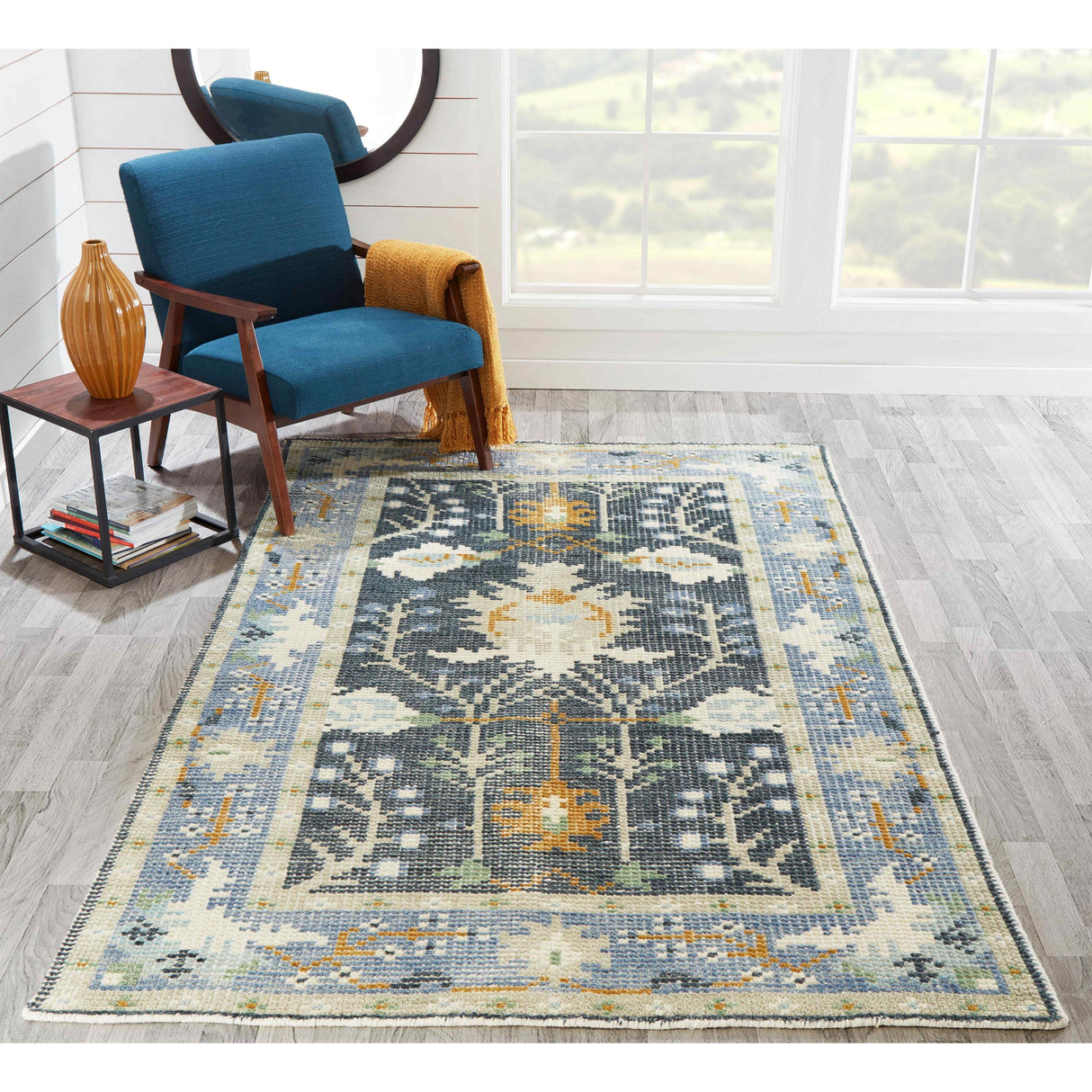 Rugs by Roo | Momeni Ophelia Aqua Area Rug-OPHELOPH-3AQA2030