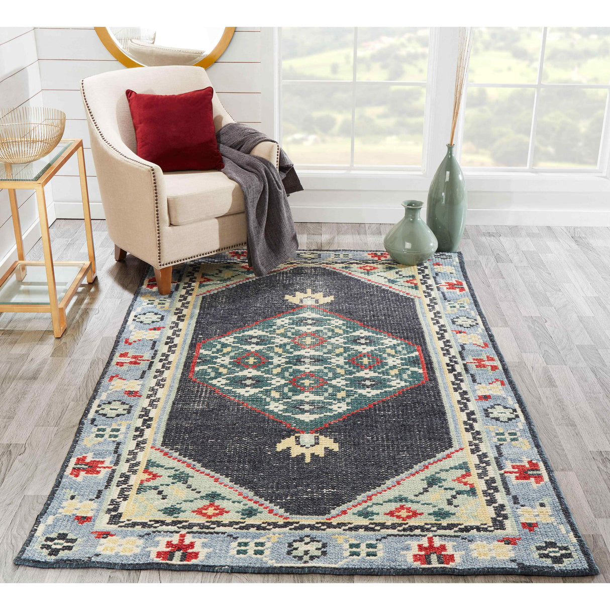 Rugs by Roo | Momeni Ophelia Multi Area Rug-OPHELOPH-4MTI2030