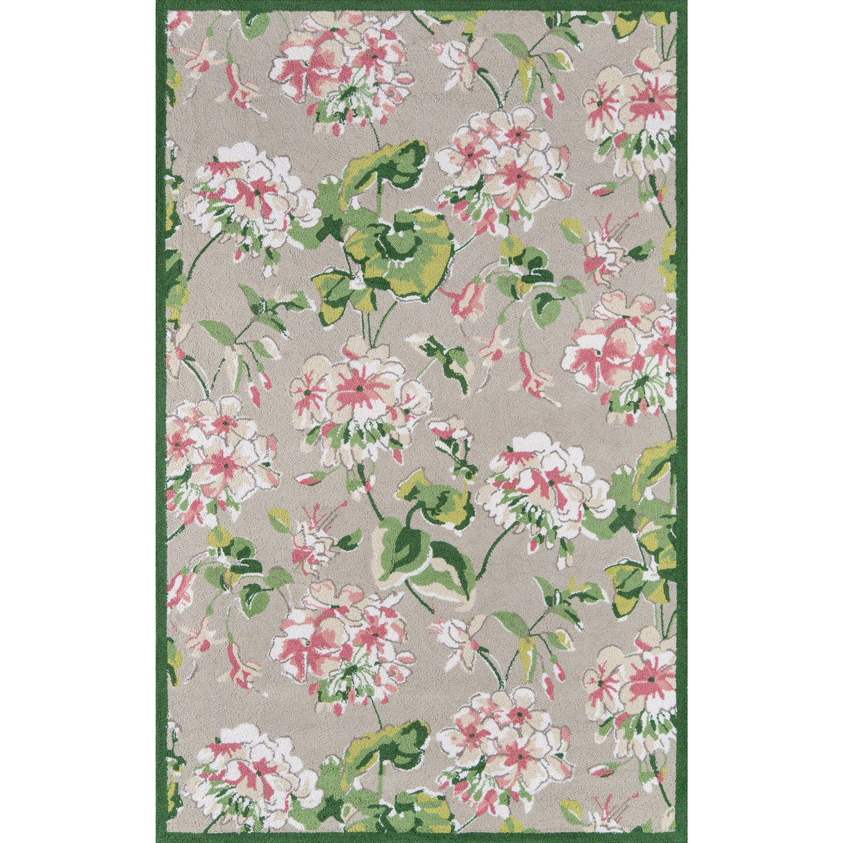 Rugs by Roo | Momeni Summer Garden Isleboro Eve Grey Area Rug-SUMMESMM-2GRY2030