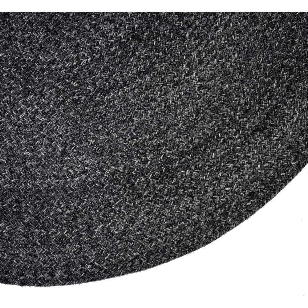 Rugs by Roo | Oh Happy Home! Braided Round Midnight Area Rug-SHF-CBR-150M-1