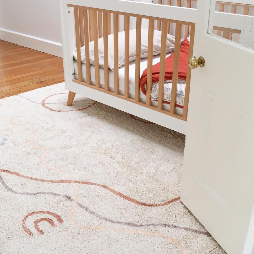 Rugs by Roo | Oh Happy Home! Cotton Berber Nomad Natural Washable Area Rug-