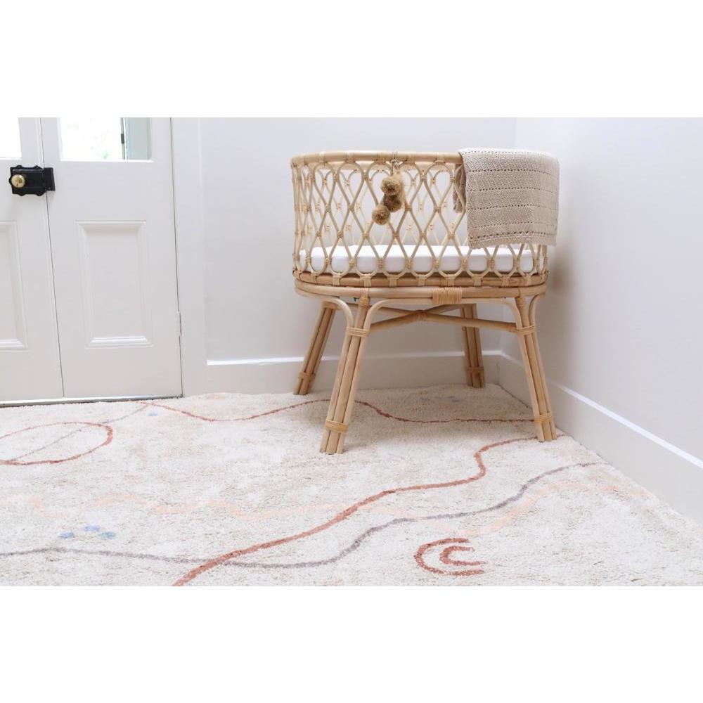 Rugs by Roo | Oh Happy Home! Cotton Berber Nomad Natural Washable Area Rug-