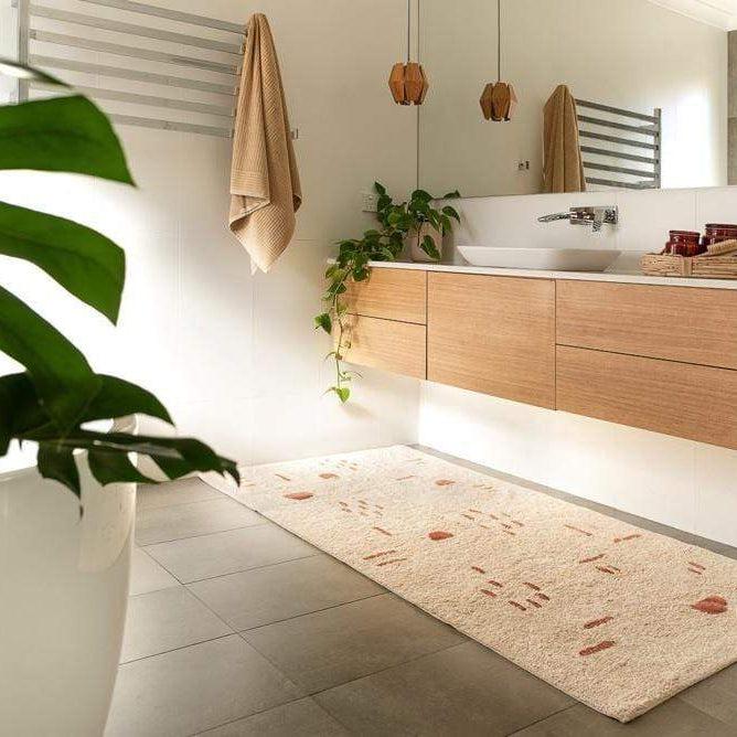 Rugs by Roo | Oh Happy Home! Cotton Berber Nomad Natural Washable Area Rug-