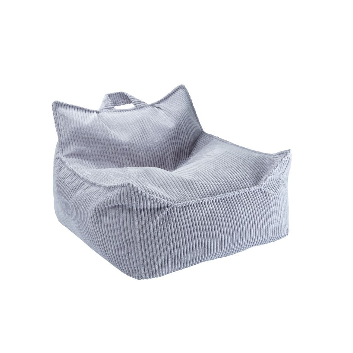 Wigiwama Blueberry Blue Beanbag Chair at Rugs by Roo