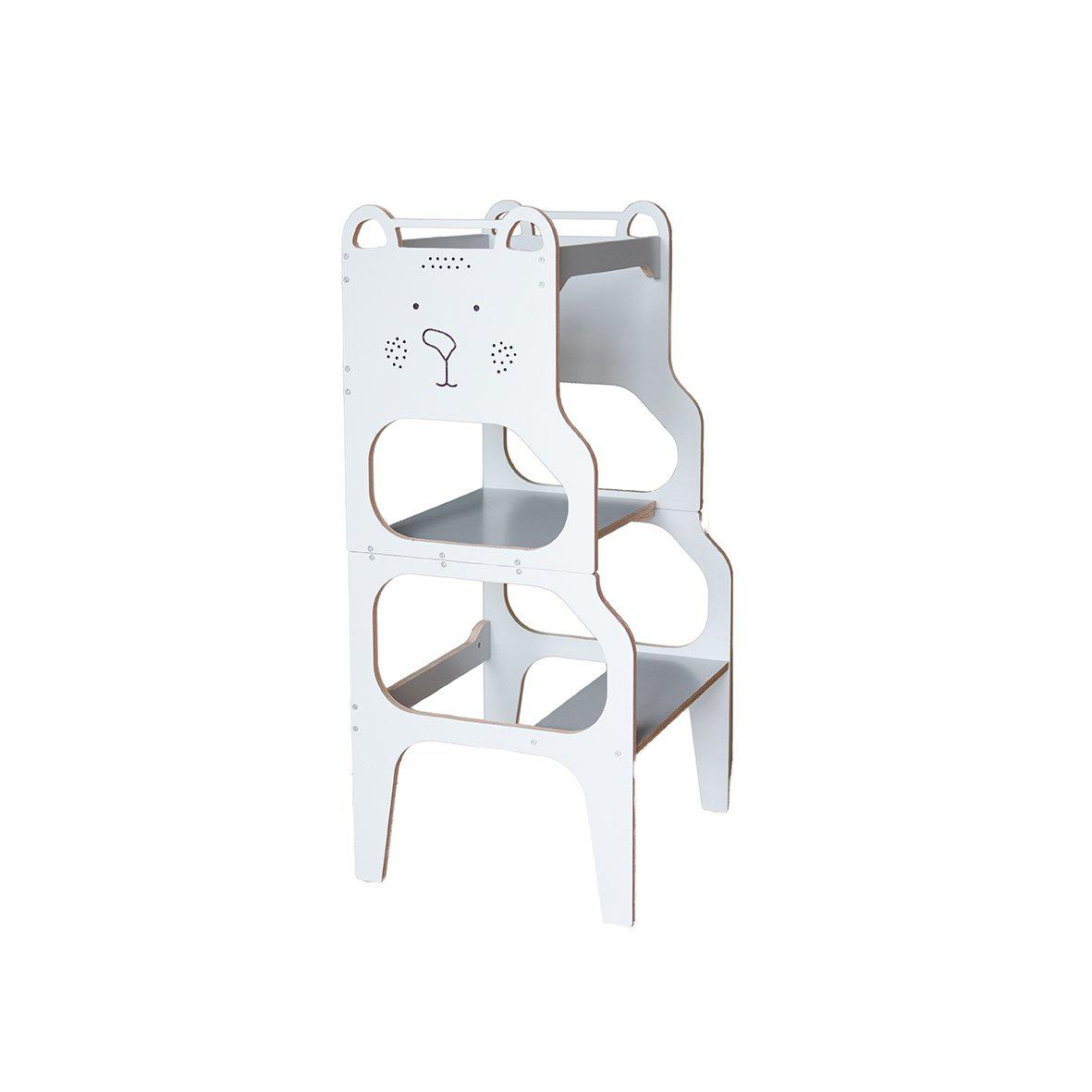 Rugs by Roo | Lakaluk Wooden Teddy Multi-Function Kids Chair Table Learning Tower-1125