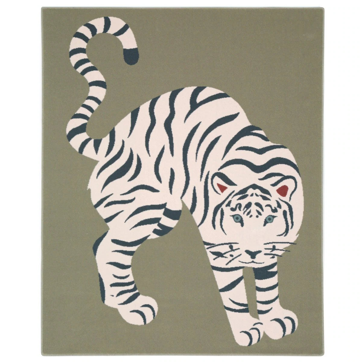 Tigre Aqua Area Rug